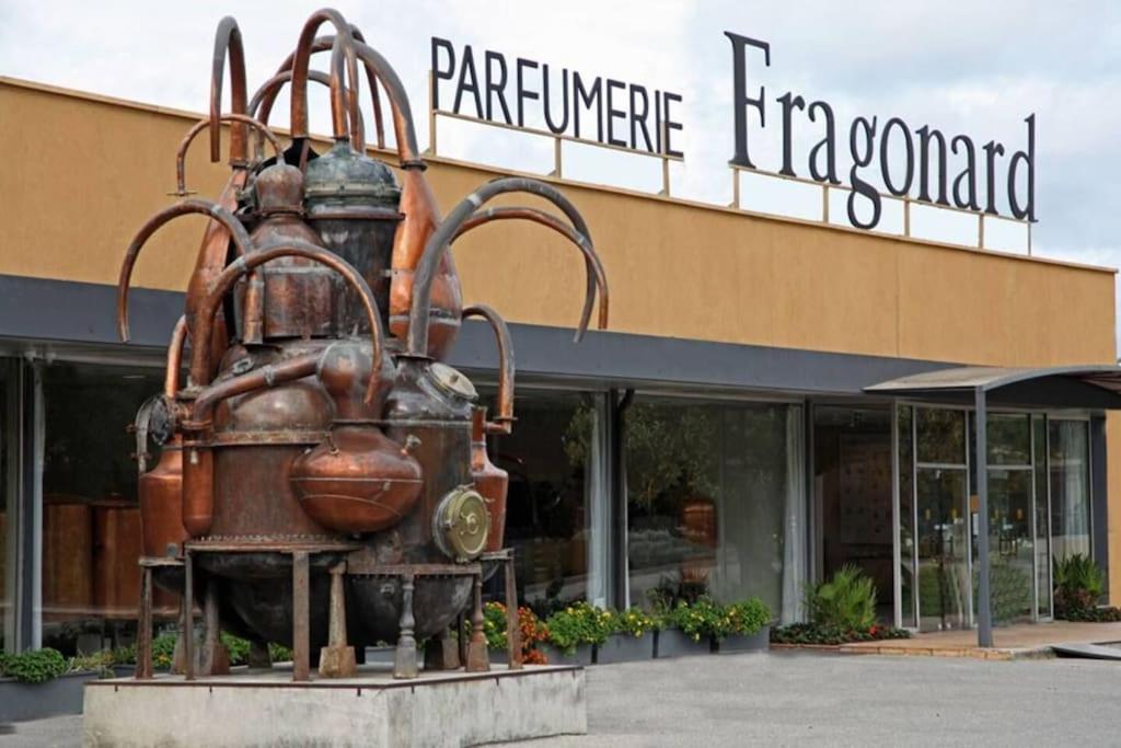 Ferienwohnung Douce Fragrance 4 Couchages Wifi Grasse Exterior foto